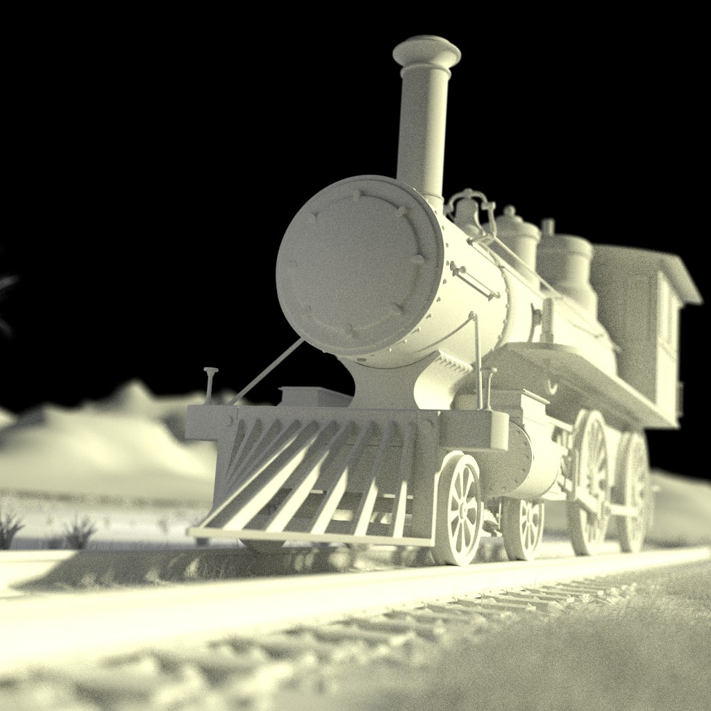Steam Train - Mesh Only preview image 1